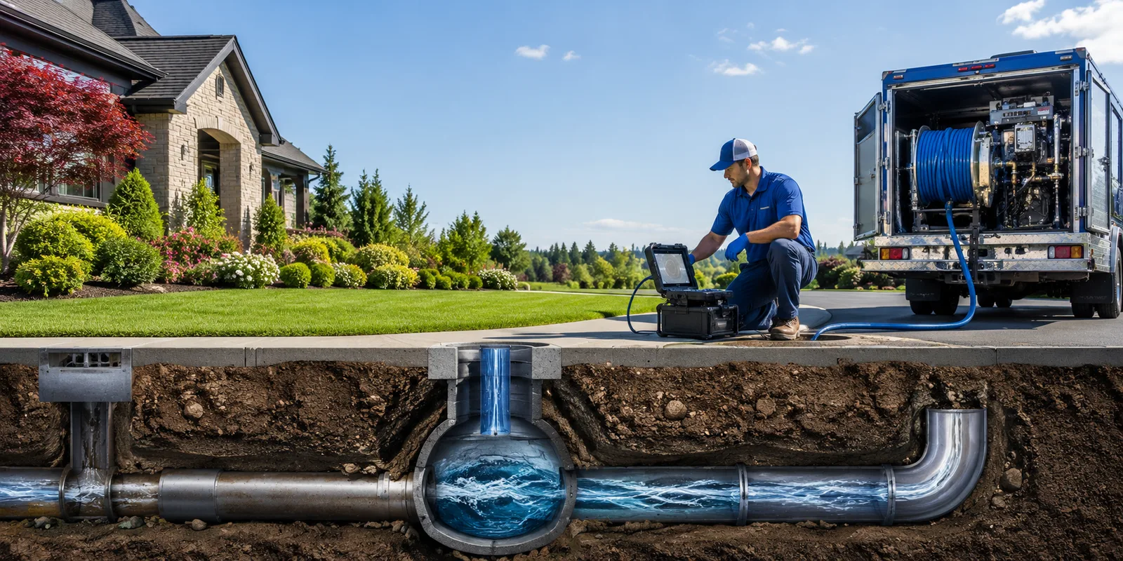 Drainage restoration information for Lutts, TN